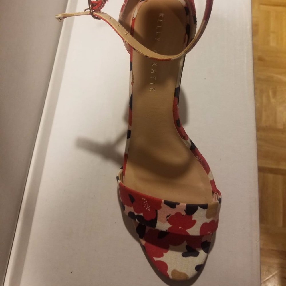 floral sandals